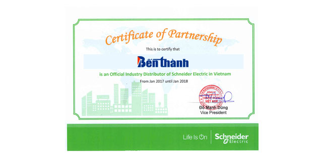 Đại lý thiết bị đóng cắt Schneider